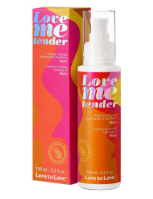 Съедобное согревающее массажное масло Love Me Tender Mojito с ароматом мохито - 100 мл. фото в интим магазине Love Boat