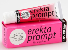 Возбуждающий женский крем Erekta Prompt  - 13 мл. фото в интим магазине Love Boat