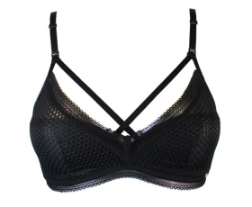 Стильный бюстгальтер-бралетт Diamond Mesh Non Wired Padded Bralette