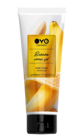 Лубрикант на водной основе OYO Aroma Gel Banana с ароматом банана - 75 мл. фото в интим магазине Love Boat