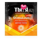 Разогревающий гель-лубрикант Stimulove Light в одноразовой упаковке - 4 гр. фото в интим магазине Love Boat