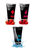 Набор из 3 лубрикантов JUJU (увлажняющий, клубника, малина) фото в интим магазине Love Boat