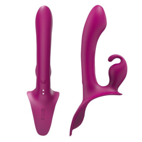 Сливовый страпон Lord Rabbit фото в интим магазине Love Boat