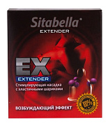 Стимулирующая насадка с шариками  Возбуждающий эффект  фото в интим магазине Love Boat