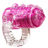 Розовая насадка на язык Rings Teaser