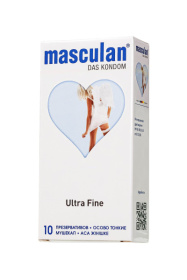 Особо тонкие презервативы Masculan Ultra Fine - 10 шт.