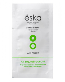 Саше натурального лубриканта на водной основе Ёska  Летняя ночь  - 7 мл. фото в интим магазине Love Boat