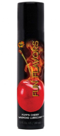 Разогревающий лубрикант Fun Flavors 4-in-1 Popp n Cherry с ароматом вишни - 30 мл. фото в интим магазине Love Boat