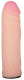 Пояс-трусики с насадкой Glamour Silver - 15,5 см.