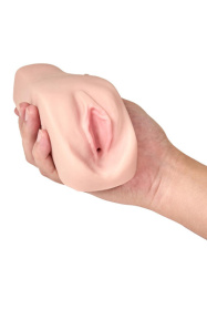 Мастурбатор-вагина с вибрацией Soft   Wet Natasha Realistic Beige Masturbator