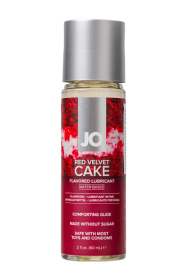 Лубрикант на водной основе JO H2O Red Velvet Cake Flavored Lubricant - 60 мл. фото в интим магазине Love Boat