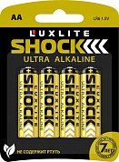 Батарейки Luxlite Shock (GOLD) типа АА - 4 шт.