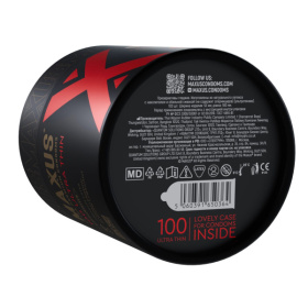 Ультратонкие презервативы в кейсе MAXUS So Much Sex - 100 шт.