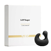Вибростимулятор-уточка Lov Finger в комплекте с возбуждающим гелем фото в интим магазине Love Boat