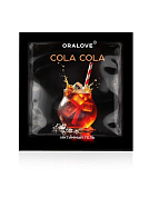 Саше съедобной оральной смазки OraLove с ароматом колы - 3 гр. фото в интим магазине Love Boat