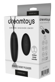 Черное виброяйцо Remote Dusky Pleaser