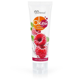 Гель-лубрикант  Окей  с ароматом малины - 50 гр. фото в интим магазине Love Boat