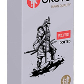 Точечные презервативы OKOTO Dotted - 12 шт.