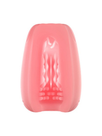 Розовый мастурбатор-яйцо Bisedze