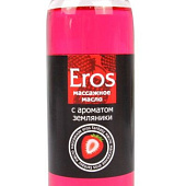 Массажное масло Eros fantasy с ароматом земляники - 75 мл.