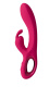 Малиновый вибратор-кролик Chill - 21 см.