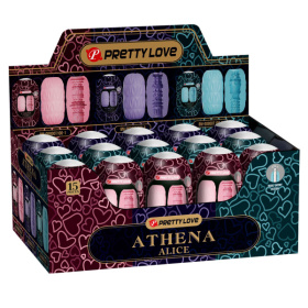 Набор из 15 мастурбаторов Athena Alice фото в интим магазине Love Boat