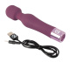 Фиолетовый жезловый вибратор Wand Vibe - 18,4 см.