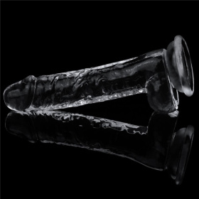 Прозрачный фаллоимитатор Flawless Clear Dildo 7.5 - 19 см.