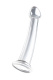 Прозрачный фаллоимитатор Jelly Dildo S - 15,5 см.