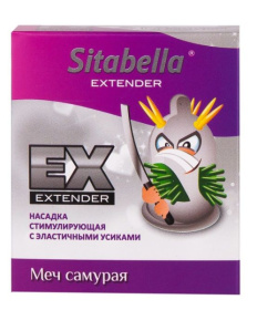 Стимулирующая насадка Sitabella Extender  Меч самурая  фото в интим магазине Love Boat