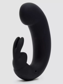 Черный мини-вибратор  кролик  Sensation Rechargeable G-Spot Rabbit Vibrator - 11,4 см. фото в интим магазине Love Boat