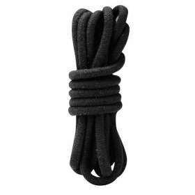 
Черная хлопковая веревка для связывания - 3 м. фото в интим магазине Love Boat