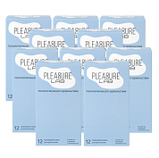 Набор из 10 упаковок ультратонких презервативов Pleasure Lab (по 12 шт.) фото в интим магазине Love Boat