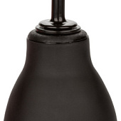 Черный анальный душ One-Way Anal Douche