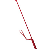 Красный стек с наконечником-сердечком - 60 см.