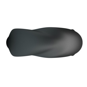 Черное эрекционное кольцо Daquez