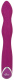 Фиолетовый вибратор A   G-Spot Rabbit Vibrator для стимуляции зон G и A - 23,6 см.
