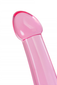 Розовый нереалистичный фаллоимитатор Jelly Dildo XL - 22 см.