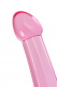 Розовый нереалистичный фаллоимитатор Jelly Dildo XL - 22 см.