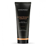 Массажный легкий крем WICKED Orange Blossom plus Patchouli - 120 мл. фото в интим магазине Love Boat