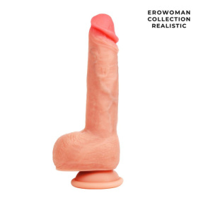 Телесный фаллоимитатор на присоске  Дерзкий  фото в интим магазине Love Boat