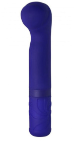 Синий мини-вибратор Rocky’s Fairy Mallet - 14,7 см. фото в секс шопе Love Boat