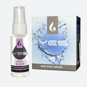 Анальный гель-лубрикант Yes Anal Warm с разогревающим эффектом - 30 мл. фото в интим магазине Love Boat