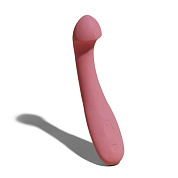 Грязно-розовый вибратор для стимуляции G-точки Arc G-Spot - 19 см. фото в секс шопе Love Boat