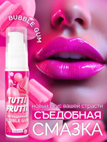 Интимный гель на водной основе Tutti-Frutti Bubble Gum - 30 гр.