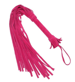 
Розовая плеть «Королевский велюр» - 65 см. фото в интим магазине Love Boat