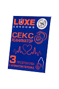 Презервативы с ароматом персика «Сексреаниматор» - 3 шт. фото в интим магазине Love Boat