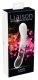 Двусторонний вибратор G-Spot LED - 18 см.