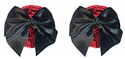 Красные пэстисы Blaze с черными бантиками фото в интим магазине Love Boat