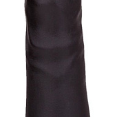 Черный анальный фаллоимитатор - 13 см.